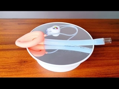 Tubo laríngeo diferente da via aérea da máscara do silicone dos tipos e dos tamanhos da parte-venda aprovada do CE