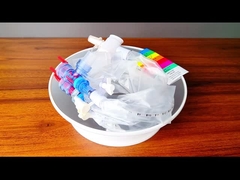 Cateter fechado descartável médico da sução do Pvc