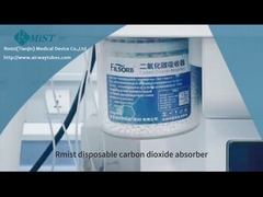 Canister de absorção de dióxido de carbono de CO2 descartável